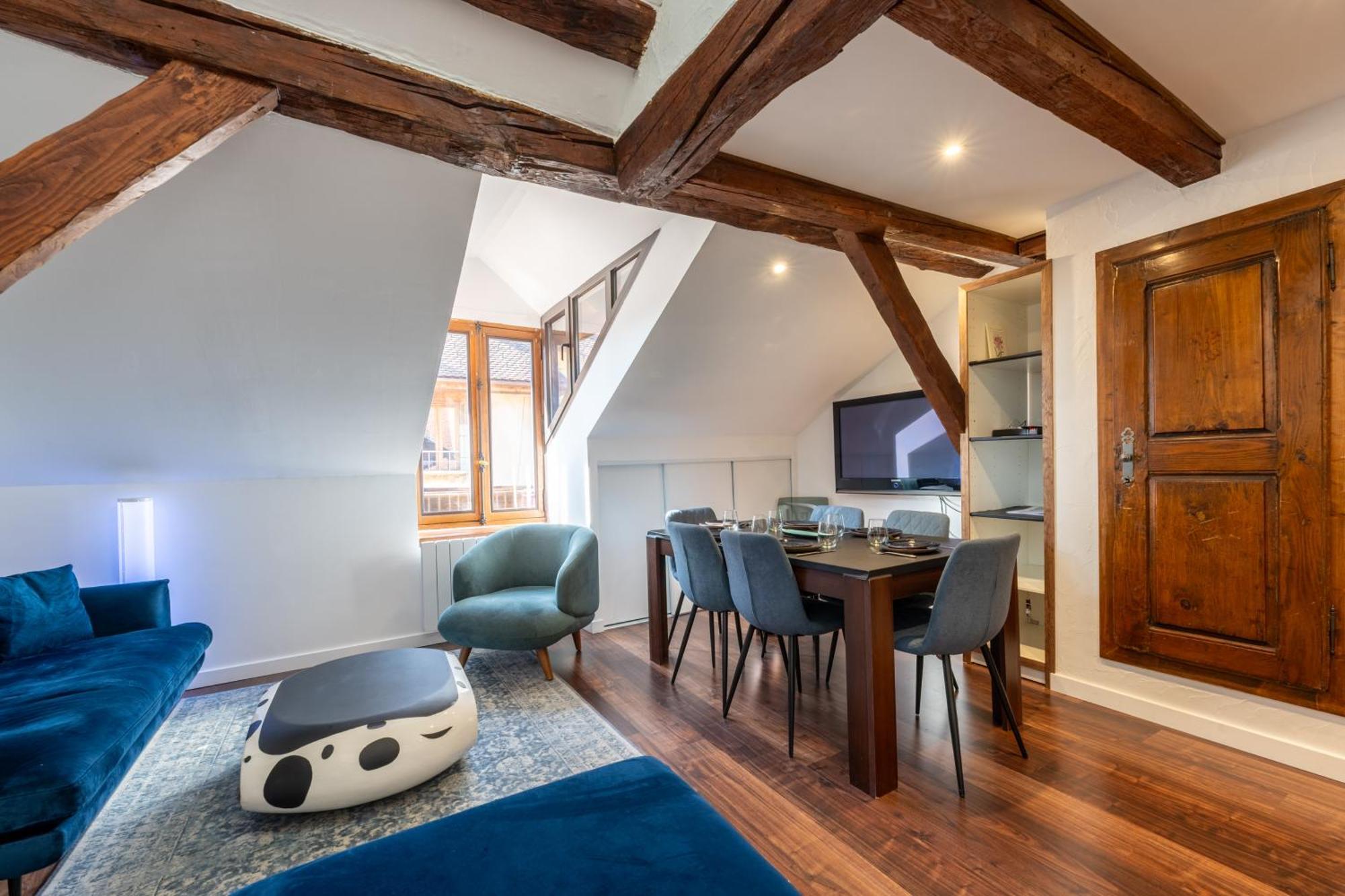 Sous Les Toits D'Annecy, Un Appartement Irresistible Pour 1 A 6 Personnes En Plein Coeur De Ville Eksteriør billede